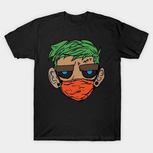 Tired with a mask T-Shirt by Autoshirt